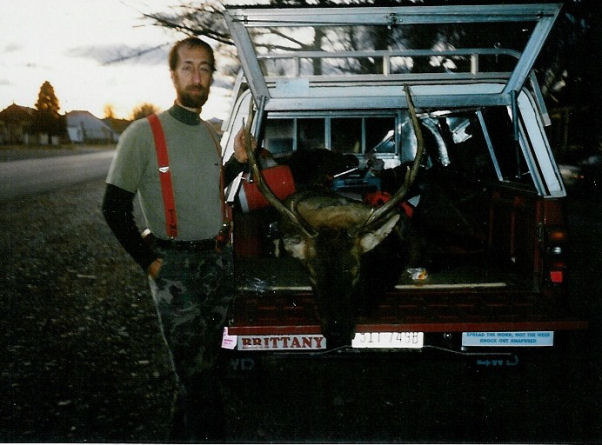 Todd with his elk